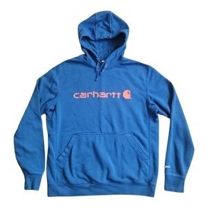 Carhartt Men's Blue Hoodie
